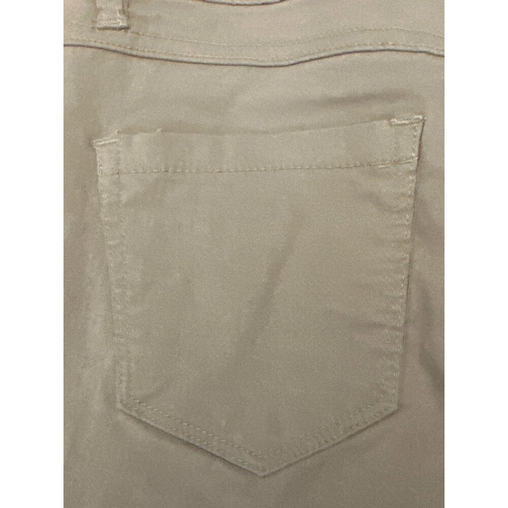 Active8 USA Khaki Pants Medium Straight Leg Stretchy Casual Classic Neutral Fit - Picture 7 of 9